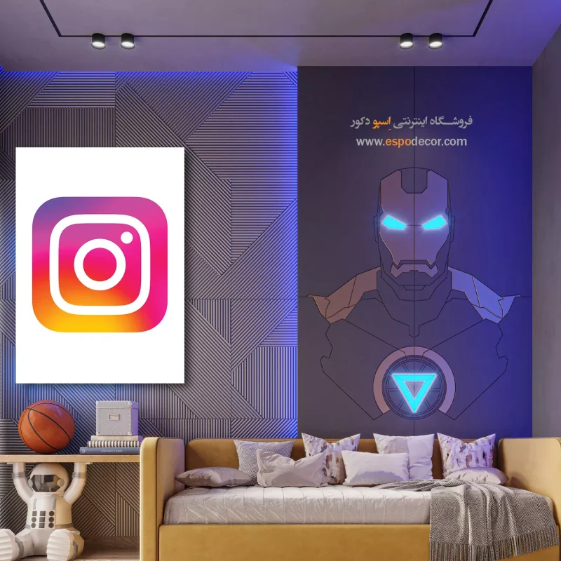 خرید تابلو لوگو اینستاگرام