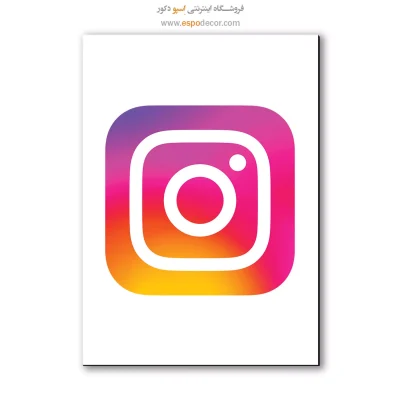 خرید تابلو لوگو اینستاگرام