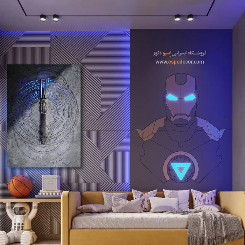 خرید آنلاین تابلو برای دکوراسیون اتاق گیمر