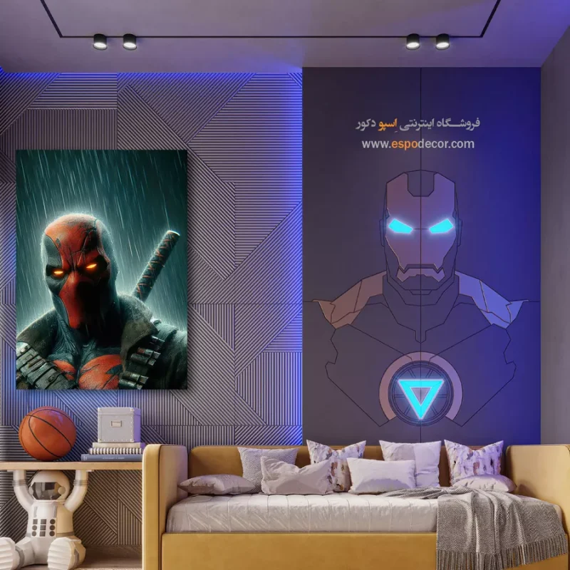 خرید آنلاین تابلو برای دکوراسیون اتاق کار گیمر