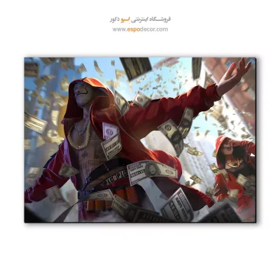 تابلو دکوراسیون اتاق گیمر