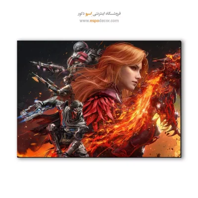 تابلو گیمینگ حرفه‌ای برای اتاق گیمرها