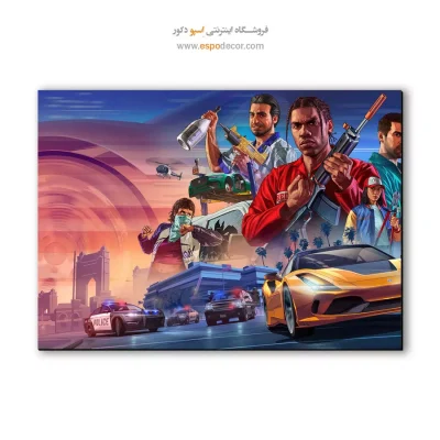تابلو هنری بازی