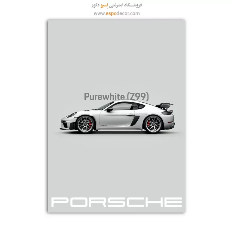تابلو ماشین پورشه 718