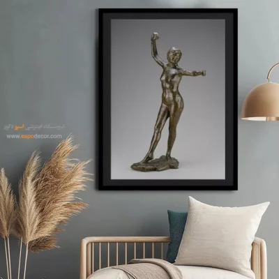 تابلو نقاشی اروپایی کلاسیک - آماده برای رقصیدن – تابلو نقاشی ادگار دگا - اسپو دکور