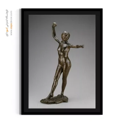 تابلو نقاشی اروپایی کلاسیک - آماده برای رقصیدن – تابلو نقاشی ادگار دگا - اسپو دکور