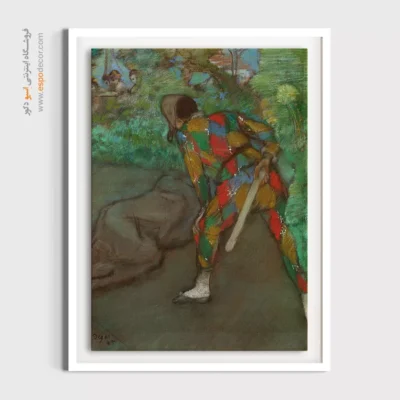 خرید تابلو نقاشی اروپایی - هارلکین – تابلو نقاشی ادگار دگا - اسپو دکور