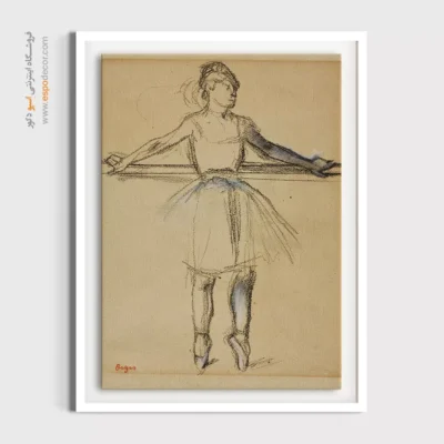 تابلو رقص دخترانه لاکچری - رقصنده در بار – تابلو نقاشی ادگار دگا - اسپو دکور