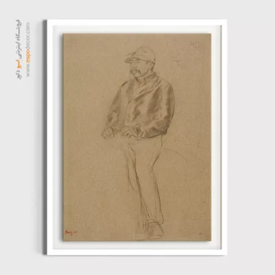 تابلو نقاشی امپرسیونیسم خارجی - سوارکار – تابلو نقاشی ادگار دگا - اسپو دکور