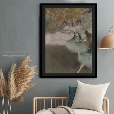 تابلو نقاشی رقصندگان مشهور - روی صحنه – تابلو نقاشی ادگار دگا - اسپو دکور