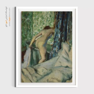 تابلو لاکچری نقاشی خارجی - حمام صبح – تابلو نقاشی ادگار دگا - اسپو دکور