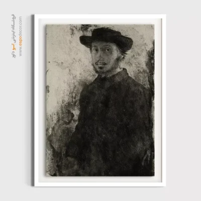 تابلو دکوراسیون لوکس با نقاشی - سلف پرتره – تابلو نقاشی ادگار دگا - اسپو دکور