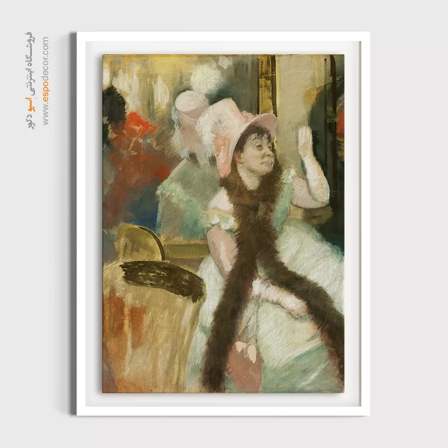 خرید تابلو نقاشی سبک کلاسیک - صحنه و لباس – تابلو نقاشی ادگار دگا - اسپو دکور