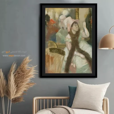 خرید تابلو نقاشی سبک کلاسیک - صحنه و لباس – تابلو نقاشی ادگار دگا - اسپو دکور