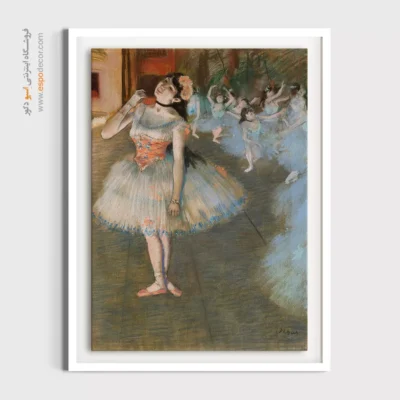 خرید تابلو نقاشی رقصنده باله - ستاره – تابلو نقاشی ادگار دگا - اسپو دکور
