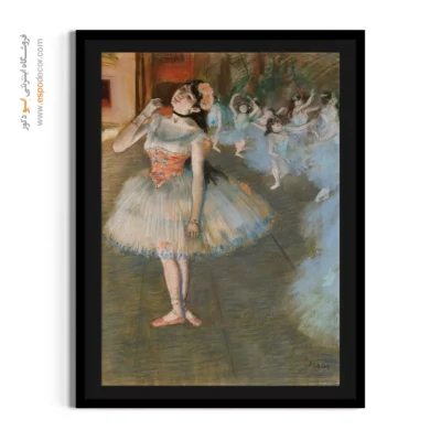 خرید تابلو نقاشی رقصنده باله - ستاره – تابلو نقاشی ادگار دگا - اسپو دکور