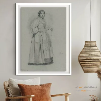 تابلو نقاشی زیبا برای دیوار - ایتالیایی – تابلو نقاشی ادگار دگا - اسپو دکور