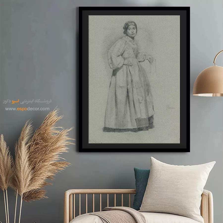 تابلو نقاشی زیبا برای دیوار - ایتالیایی – تابلو نقاشی ادگار دگا - اسپو دکور