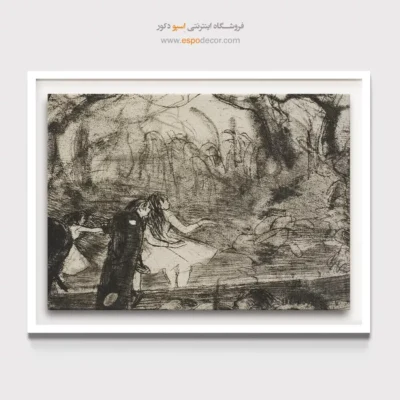 تابلو نقاشی دکوراتیو - رقصندگان روی صحنه – تابلو نقاشی ادگار دگا - اسپو دکور