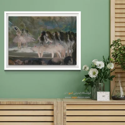 تابلو نقاشی رقصنده‌های باله - باله در اپرای پاریس – تابلو نقاشی ادگار دگا - اسپو دکور