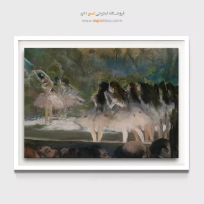 تابلو نقاشی رقصنده‌های باله - باله در اپرای پاریس – تابلو نقاشی ادگار دگا - اسپو دکور
