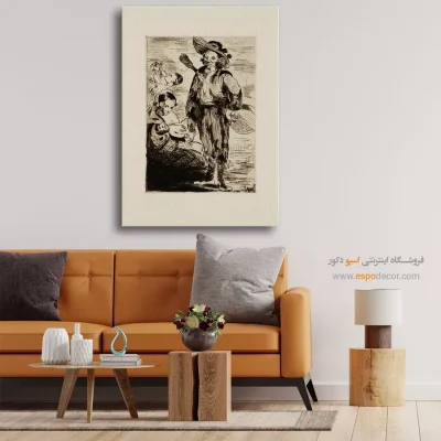 تابلو با موضوع زندگی شهری