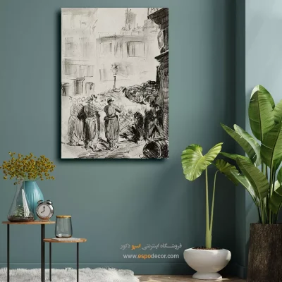 نقاشی هنری برای دکوراسیون اروپایی