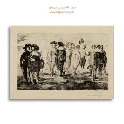 تابلو چهره با عمق هنری