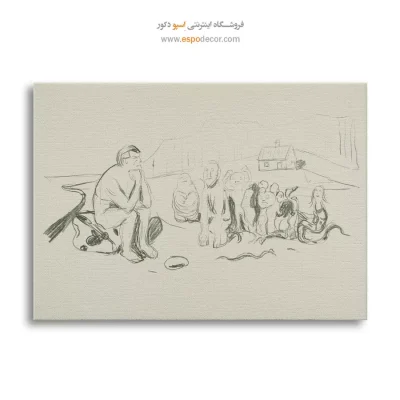 تابلو هنری از دوران مدرن