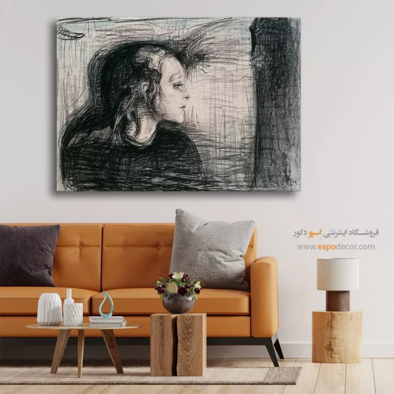 تابلو چهره احساسی
