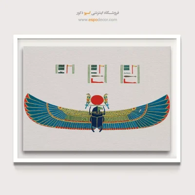 تابلو بناهای پانتئون مصر