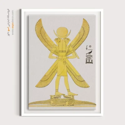 تصویرسازی خونسو – تابلو نقاشی پانتئون مصر - اسپو دکور