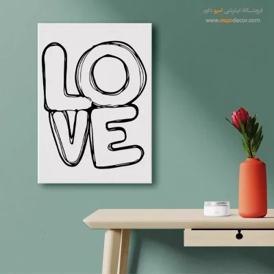 خرید اینترنتی تابلو تایپوگرافی