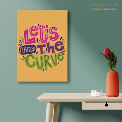 قیمت تابلو تایپوگرافی انگلیسی