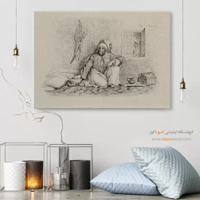 تابلو نقاشی های اوژن دلاکروا - تابلو نقاشی های اوژن دلاکروا – اسپو دکور – Espodecor