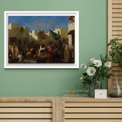 تابلو نقاشی های اوژن دلاکروا - اسپو دکور