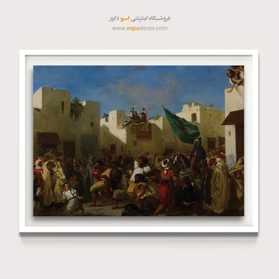تابلو نقاشی های اوژن دلاکروا - اسپو دکور