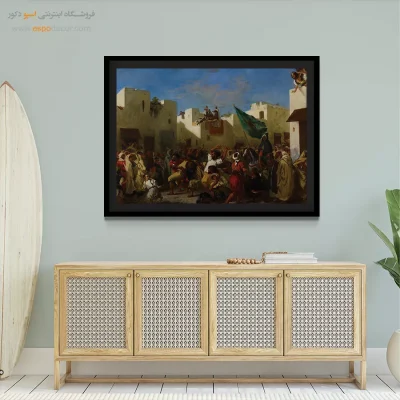 تابلو نقاشی های اوژن دلاکروا - اسپو دکور