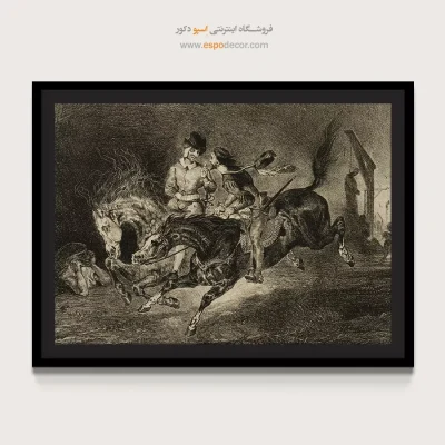 تابلو نقاشی های اوژن دلاکروا - تابلو نقاشی های اوژن دلاکروا – اسپو دکور – Espodecor