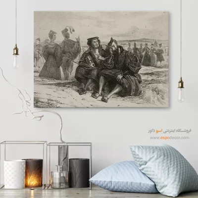 تابلو نقاشی های اوژن دلاکروا - تابلو نقاشی های اوژن دلاکروا – اسپو دکور – Espodecor