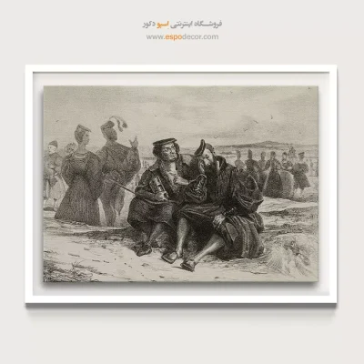 تابلو نقاشی های اوژن دلاکروا - تابلو نقاشی های اوژن دلاکروا – اسپو دکور – Espodecor