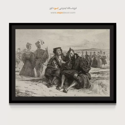 تابلو نقاشی های اوژن دلاکروا - تابلو نقاشی های اوژن دلاکروا – اسپو دکور – Espodecor