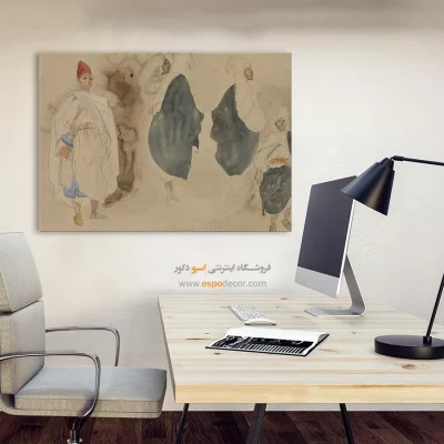 تابلو نقاشی های اوژن دلاکروا - اسپو دکور