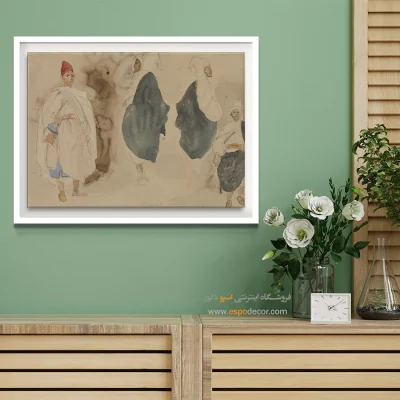 تابلو نقاشی های اوژن دلاکروا - اسپو دکور