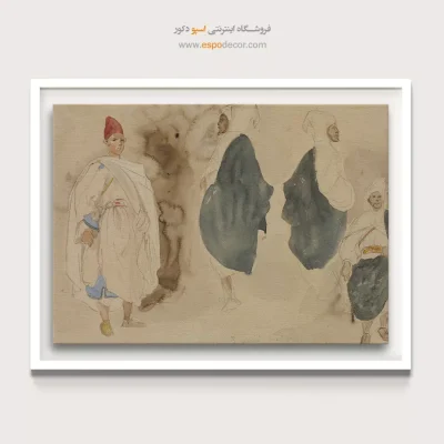 تابلو نقاشی های اوژن دلاکروا - اسپو دکور