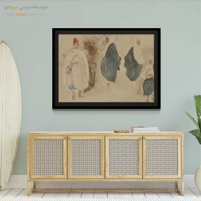 تابلو نقاشی های اوژن دلاکروا - اسپو دکور