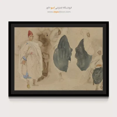 تابلو نقاشی های اوژن دلاکروا - اسپو دکور