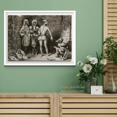 تابلو نقاشی های اوژن دلاکروا - تابلو نقاشی های اوژن دلاکروا – اسپو دکور – Espodecor