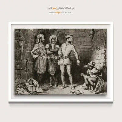 تابلو نقاشی های اوژن دلاکروا - تابلو نقاشی های اوژن دلاکروا – اسپو دکور – Espodecor