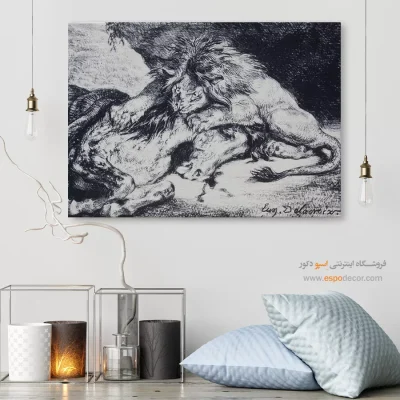 تابلو نقاشی های اوژن دلاکروا - تابلو نقاشی های اوژن دلاکروا – اسپو دکور – Espodecor